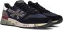 Premiata Blauwe Sneakers met Leren Voering en Rubberen Zool Blauw Heren - Thumbnail 1