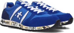 Premiata Blauwe Lage Sneakers Sky K