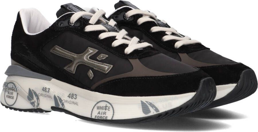 PREMIATA Lage Sneakers Dames Moerun-d Maat: 37 Materiaal: Suède Kleur: Bruin