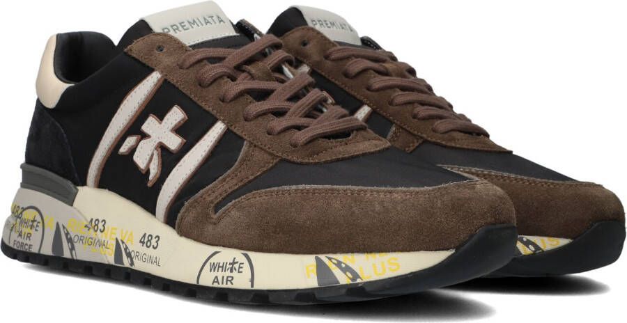 Premiata Cognac Lage Sneakers Lander