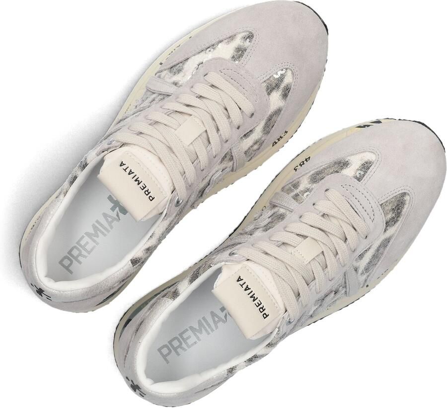 PREMIATA Lage Sneakers Dames Conny Suède Beige - Foto 2