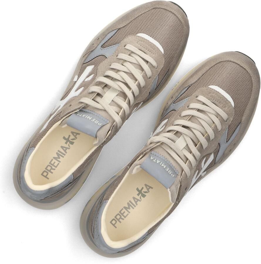 PREMIATA Lage Sneakers Heren Mick Suède Beige - Foto 2