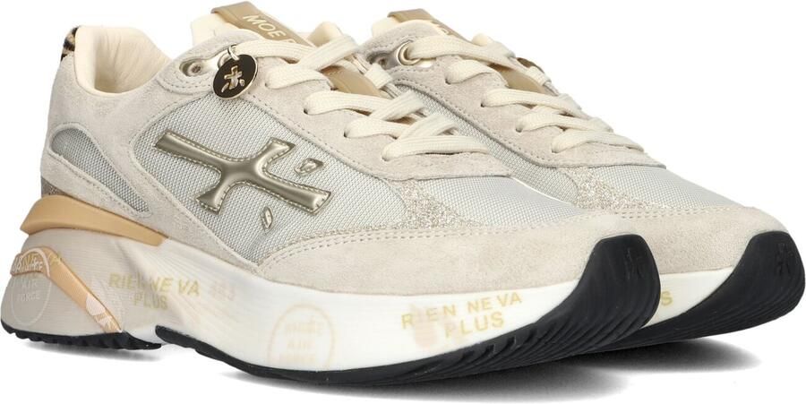 PREMIATA Lage Sneakers Dames Moerun-d Suède Beige