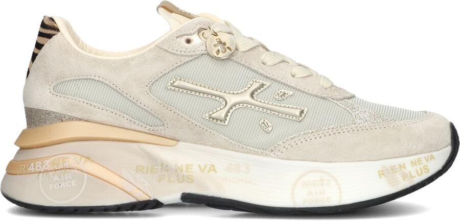 PREMIATA Lage Sneakers Dames Moerun-d Suède Beige