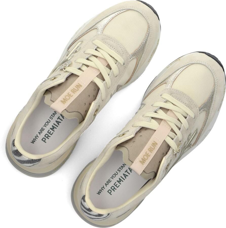 PREMIATA Lage Sneakers Dames Moerund Suède Beige - Foto 3