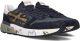 PREMIATA Lage Sneakers Heren Mick Suède Blauw - Blauw