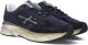 PREMIATA Lage Sneakers Heren Moerun Suède Donkerblauw - Blauw