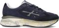 PREMIATA Lage Sneakers Heren Moerun Suède Donkerblauw - Blauw