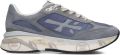 PREMIATA Lage Sneakers Heren Moerun Textiel Blauw - Blauw