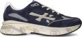 PREMIATA Lage Sneakers Heren Moerun Textiel Blauw - Blauw