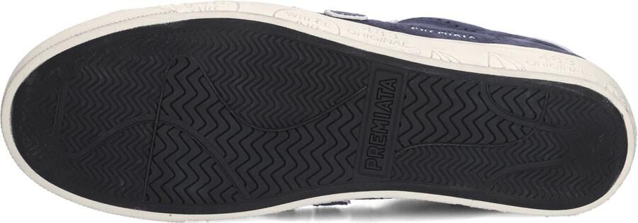 PREMIATA Lage Sneakers Heren Steven Suède Blauw - Foto 5