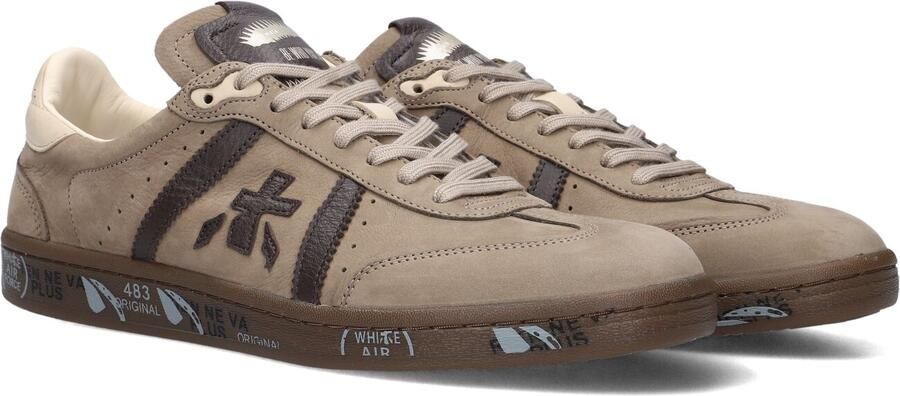 PREMIATA Lage Sneakers Heren Bonnie Suède Taupe