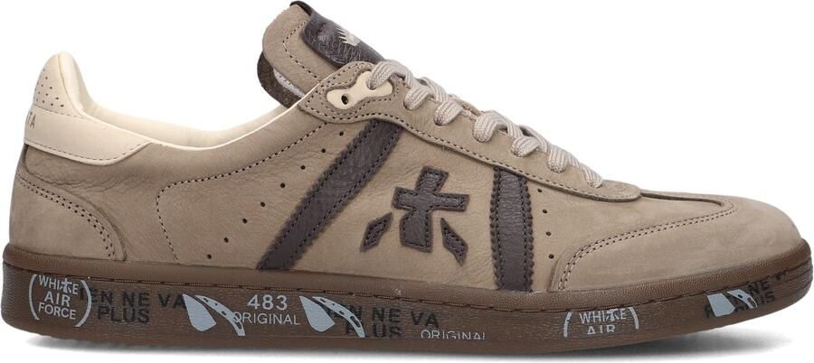 PREMIATA Lage Sneakers Heren Bonnie Suède Taupe