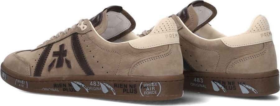 PREMIATA Lage Sneakers Heren Bonnie Suède Taupe - Foto 5