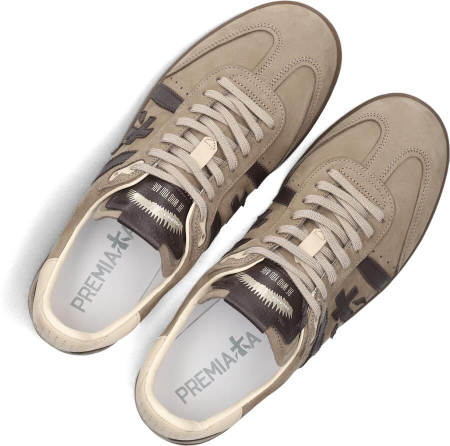 PREMIATA Lage Sneakers Heren Bonnie Suède Taupe - Foto 3