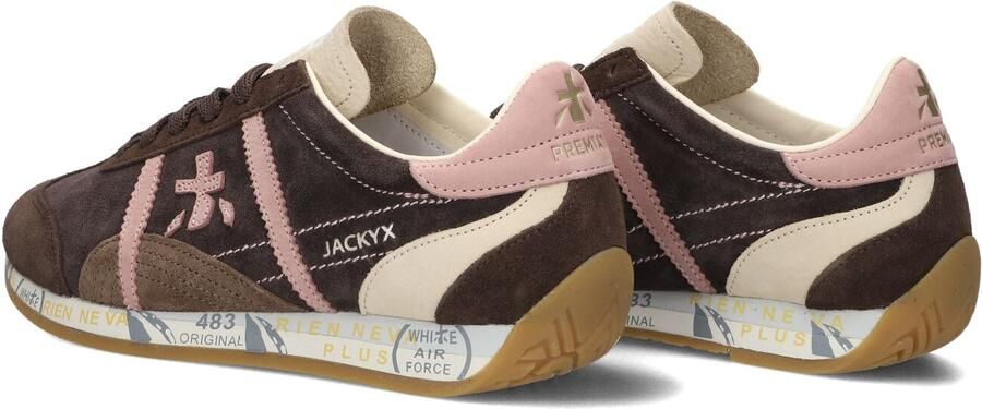 PREMIATA Lage Sneakers Dames Jacky25 Suède Bruin - Foto 4