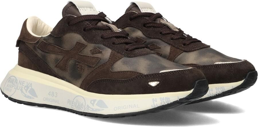 PREMIATA Lage Sneakers Dames Lauryn Suède Bruin