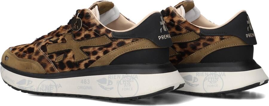 PREMIATA Lage Sneakers Dames Lauryn Ponyhair Bruin - Foto 5