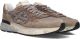 PREMIATA Lage Sneakers Heren Mick Textiel Bruin - Bruin