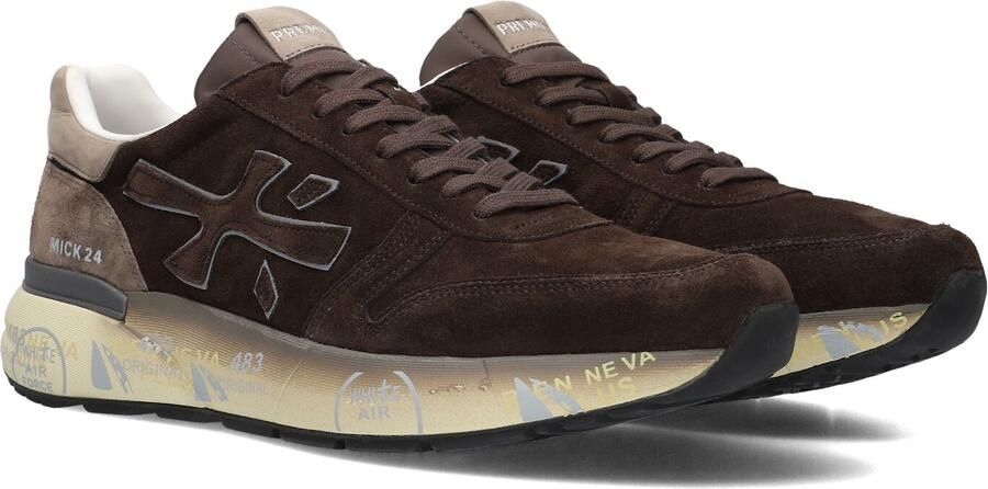 PREMIATA Lage Sneakers Heren Mick Suède Bruin