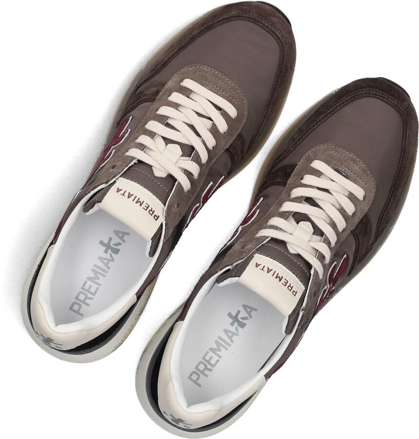 PREMIATA Lage Sneakers Heren Mick Suède Bruin - Foto 2