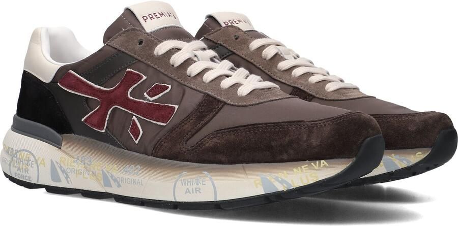 PREMIATA Lage Sneakers Heren Mick Suède Bruin