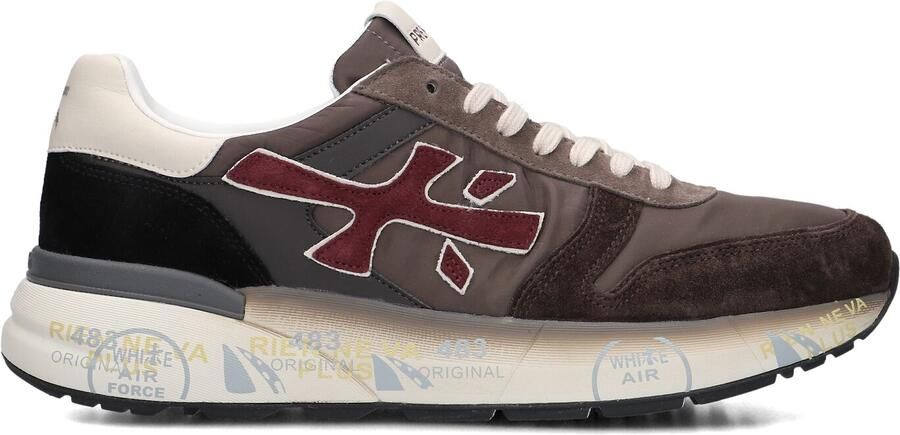 PREMIATA Lage Sneakers Heren Mick Suède Bruin - Foto 3