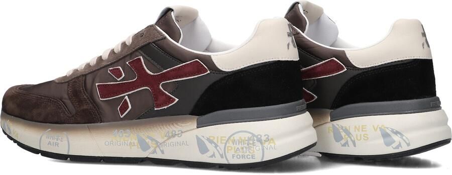 PREMIATA Lage Sneakers Heren Mick Suède Bruin - Foto 4