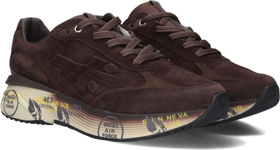 PREMIATA Lage Sneakers Heren Moerun Suède Bruin
