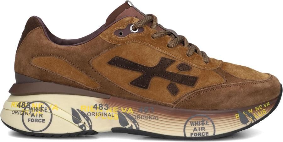 PREMIATA Lage Sneakers Heren Moerun Suède Bruin