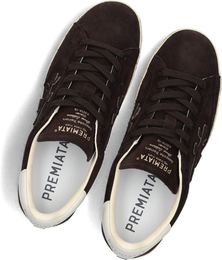 PREMIATA Lage Sneakers Dames Stevend Suède Bruin - Foto 2
