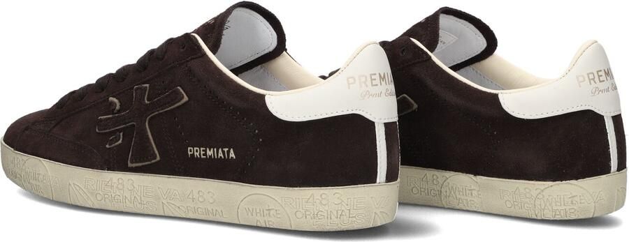 PREMIATA Lage Sneakers Dames Stevend Suède Bruin - Foto 4