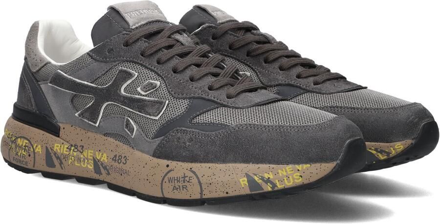 PREMIATA Lage Sneakers Heren Mick Suède Grijs