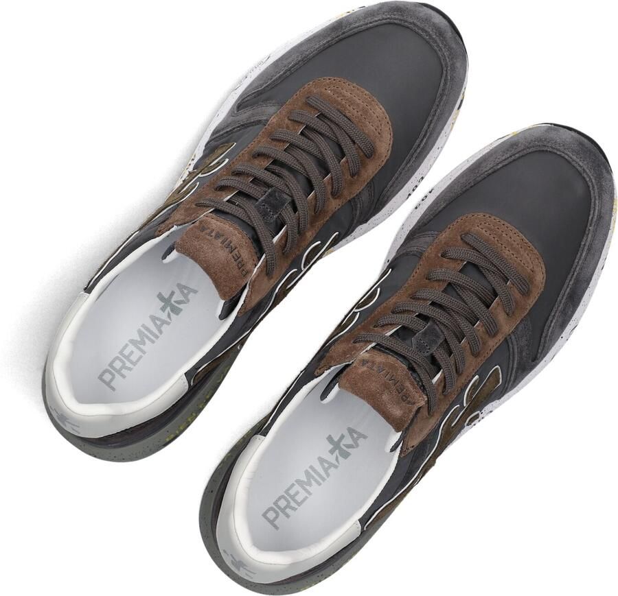PREMIATA Lage Sneakers Heren Mick Textiel Grijs - Foto 5