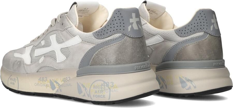 PREMIATA Lage Sneakers Heren Mick Suède Grijs - Foto 3