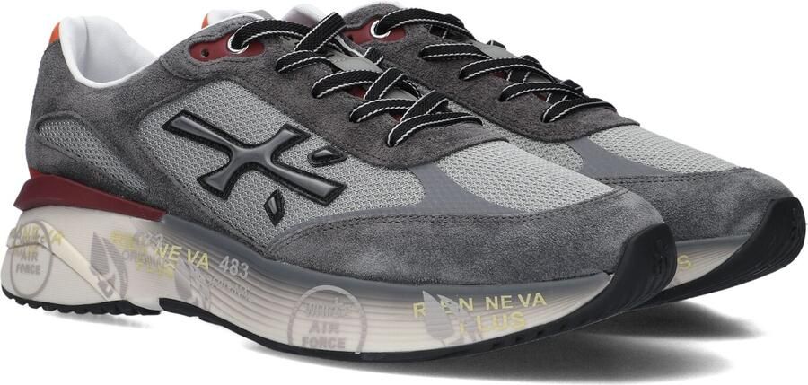 PREMIATA Lage Sneakers Heren Moerun Suède Grijs