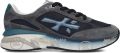 PREMIATA Lage Sneakers Heren Moerun Suède Grijs - Donkergrijs