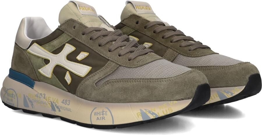 PREMIATA Lage Sneakers Heren Mick Suède Groen