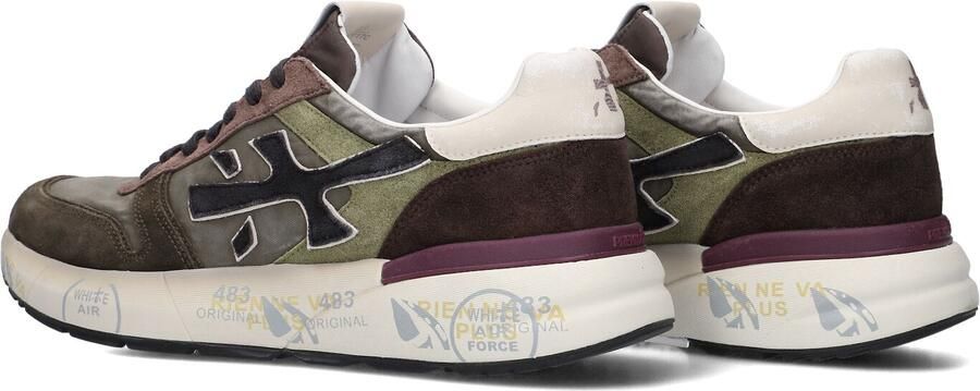 PREMIATA Lage Sneakers Heren Mick Suède Groen - Foto 4