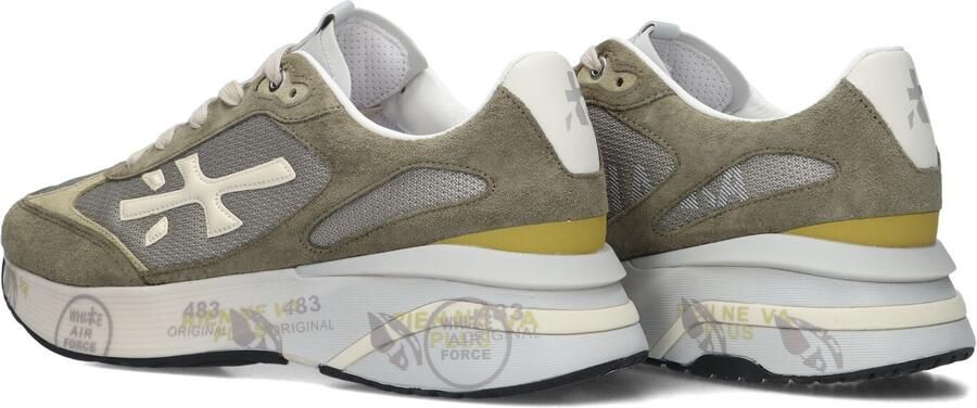 PREMIATA Lage Sneakers Heren Moerun Suède Groen - Foto 5