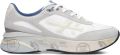 PREMIATA Lage Sneakers Heren Moerun Suède Wit - Wit