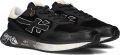 PREMIATA Lage Sneakers Dames Lauryn Leer Zwart - Zwart