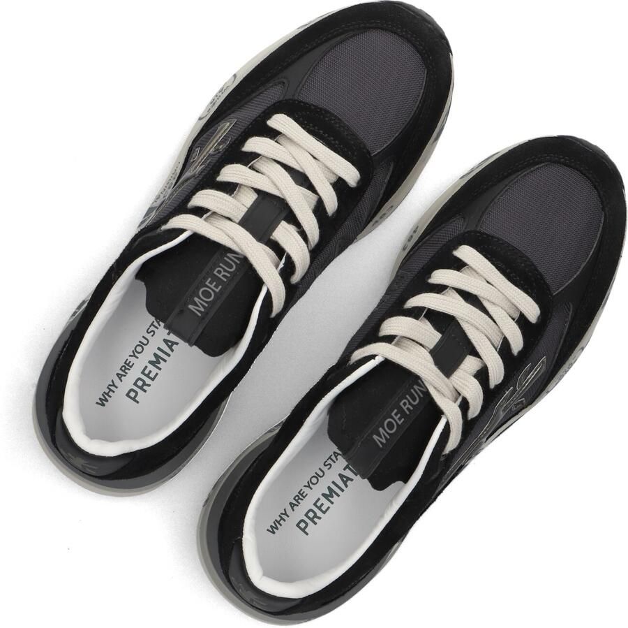 PREMIATA Lage Sneakers Dames Moerund Textiel Zwart - Foto 2