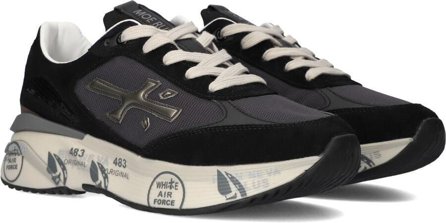 PREMIATA Lage Sneakers Dames Moerund Textiel Zwart