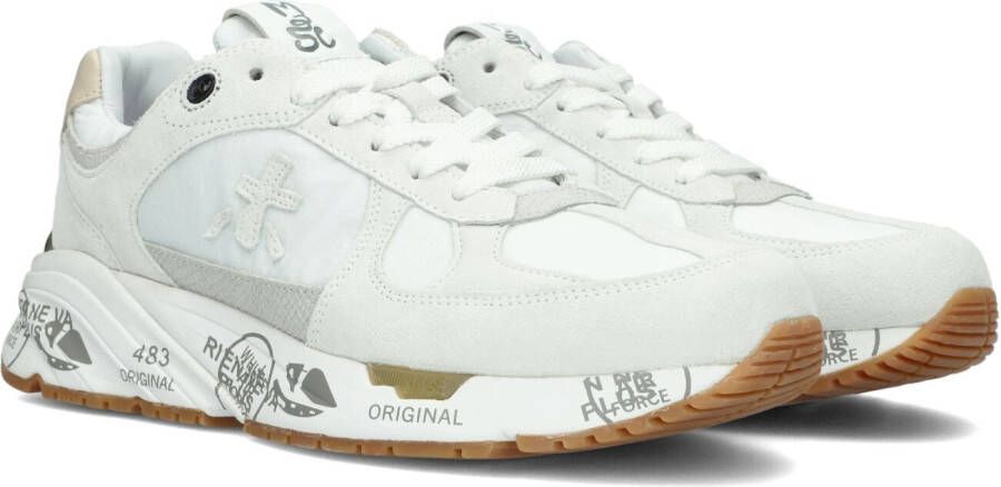 PREMIATA Lage Sneakers Dames Mase-d Maat: 39 Materiaal: Suède Kleur: Wit