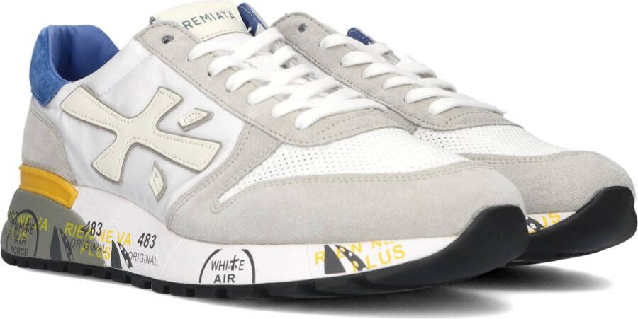 Premiata Blauwe Casual Sneakers Blue Heren