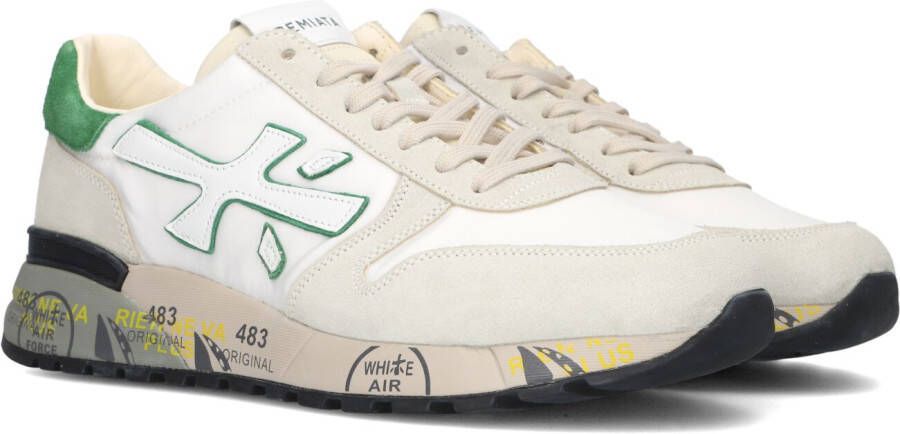 Premiata Leer.4 Sneakers Stijlvolle en duurzame schoenen voor mannen White Heren