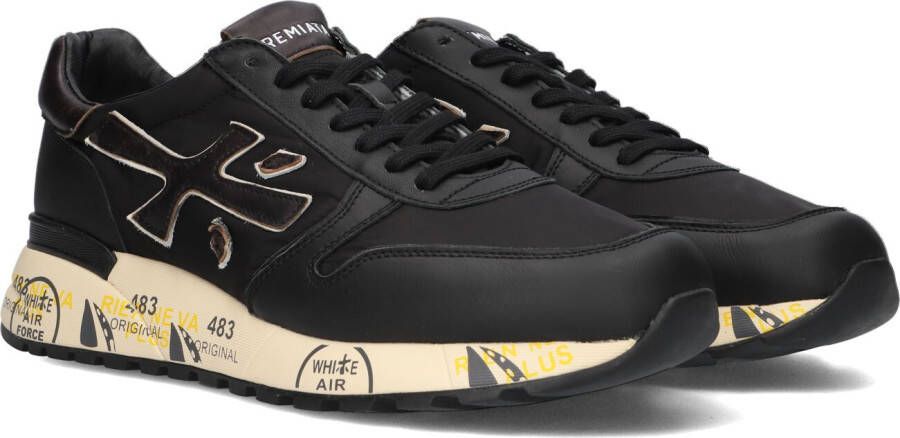 Premiata Zwarte Lage Sneakers Mick