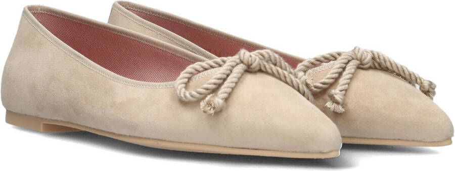 PRETTY BALLERINAS Ballerina Dames 47987 Maat: 38 5 Materiaal: Suède Kleur: Beige