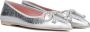 PRETTY BALLERINAS Ballerina Dames 47987 Maat: 37 Materiaal: Leer Kleur: Zilver - Thumbnail 1